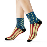 American Flag Crew Socks