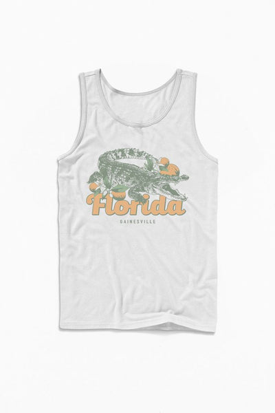 Gainesville Florida Alligator Tank Top