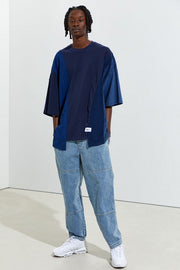 AJOBYAJO Oversized Mixed Tee