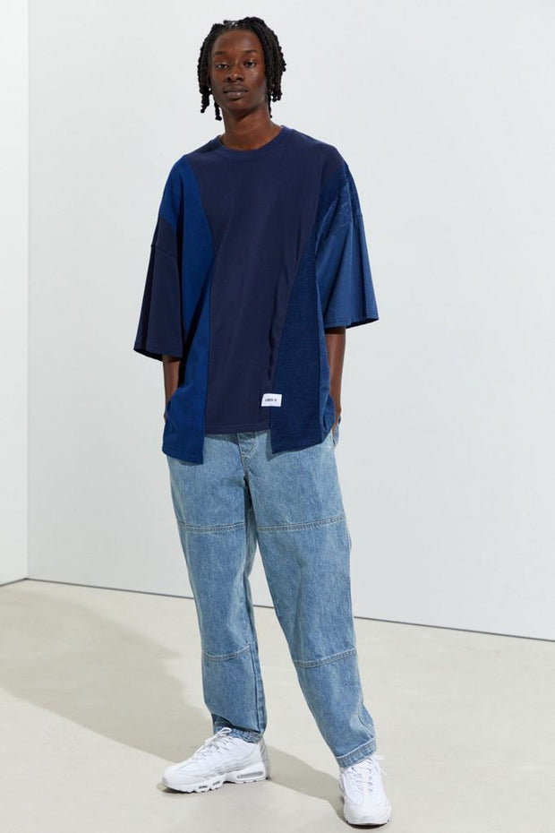 AJOBYAJO Oversized Mixed Tee