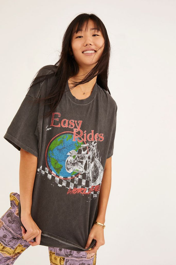 Easy Riders Overdyed T-Shirt Dress