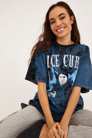 Ice Cube Acid Wash T-Shirt Dress